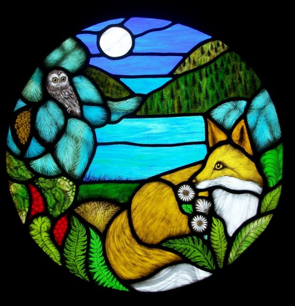Copyright Stained Glass Artist Angie Dibble