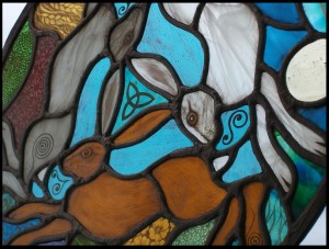 3 Hares Roundel detail 3    