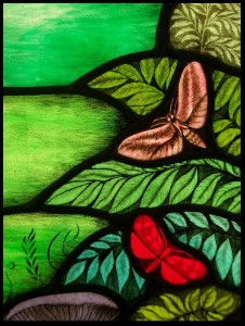 Moon Gazing Hare Detail     