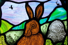 Hare-Stained-glass-Work