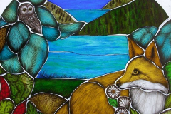 Stained-Glass-Fox-for-Wisconsin-USA