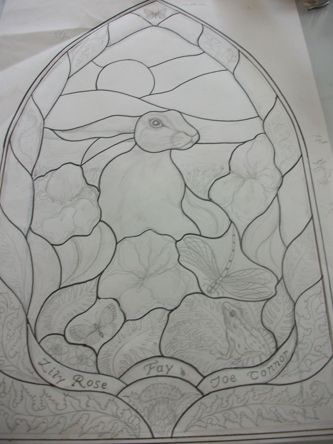 Stained Glass Outlines