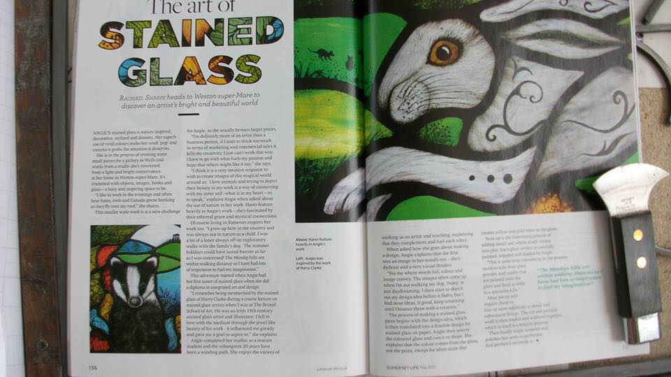 Somerset Life Magazine: The Art of Stained Glass